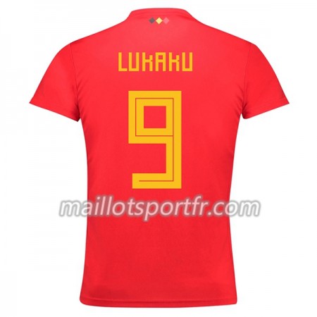 Maillot de Foot Belgique Lukaku 9 Femme Domicile Coupe du monde 2018